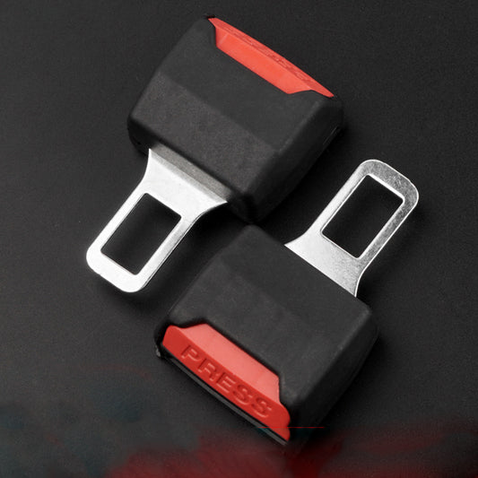 Universal Car Safety Belt Buckle Limiter Adjustable Tension Regulator Clip Head