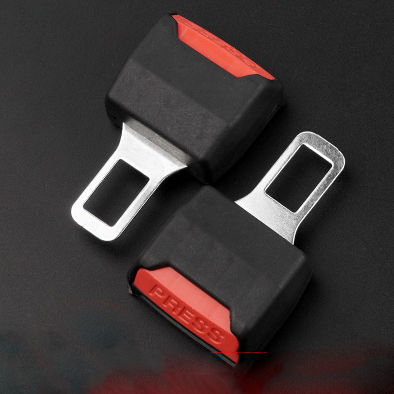 Universal Car Safety Belt Buckle Limiter Adjustable Tension Regulator Clip Head