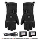 HEROBIKER Motorcycle Gloves Waterproof Heated Guantes Moto Touch Screen Battery Powered Motorbike Racing Riding Gloves Winter##